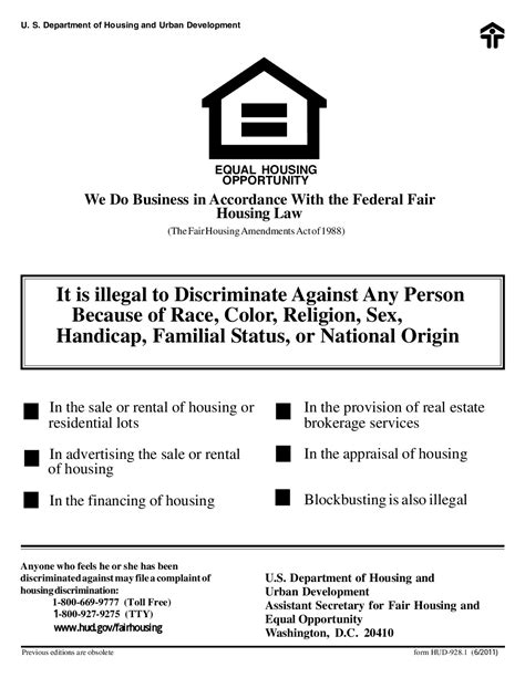 Fair Housing Logo And Poster