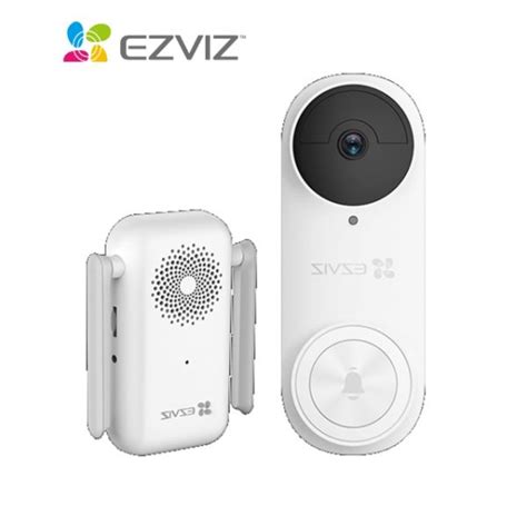 EZVIZ CS-DB2 Reliable Battery Powered Wire Less Video Doorbell Kit ...