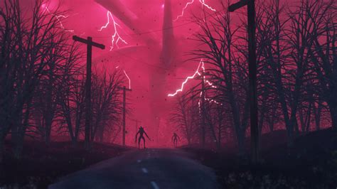 1920x400 Resolution The Mind Flayer Coming HD Stranger Things 1920x400 ...