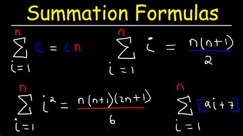 Ssurvivor: I Summation Formulas