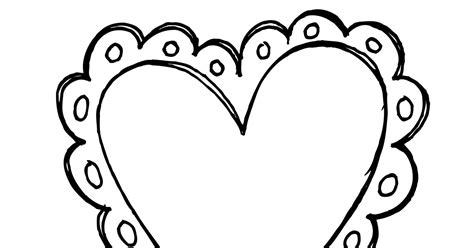 Free Printable Valentine Heart Coloring Page - Mama Likes This