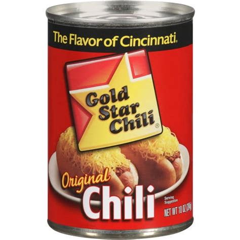 Gold Star Original Chili, 10 Oz - Walmart.com - Walmart.com