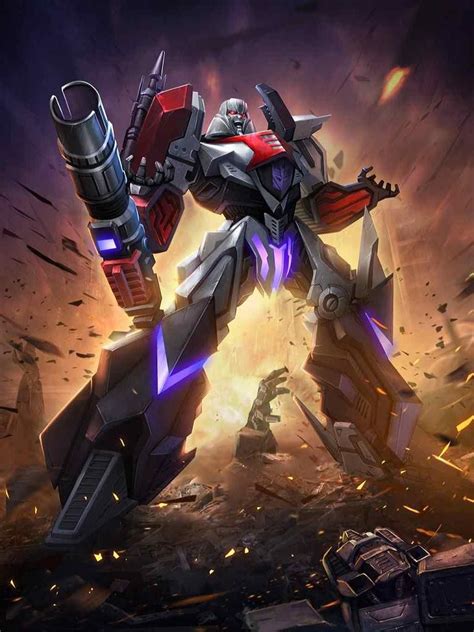 Decepticon Leader Megatron Artwork From Transformers Legends Game ...