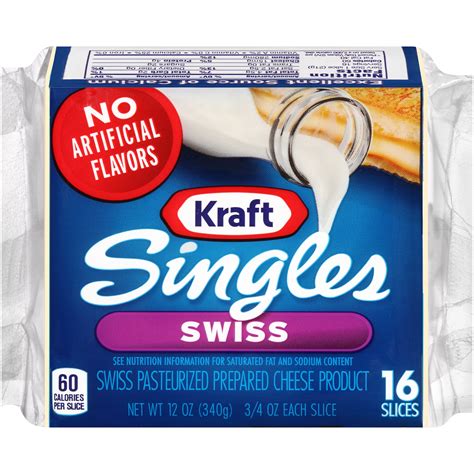 Kraft Swiss Cheese Slices 12 OZ PACK | Shop Your Way: Online Shopping ...