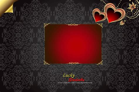 Wedding Album Cover Page Design