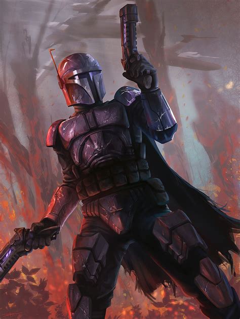 Mandalorian Armor Fan Art