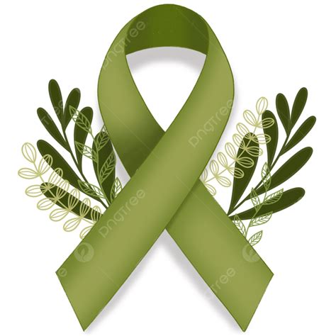 Mental Health Awareness, Mental Health, Mental, Green Ribbon PNG ...