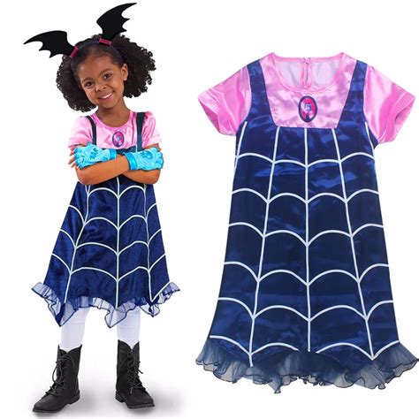 Summer Vampirina Poppy Party Cosplay Costumes Carnival Kids Costume ...