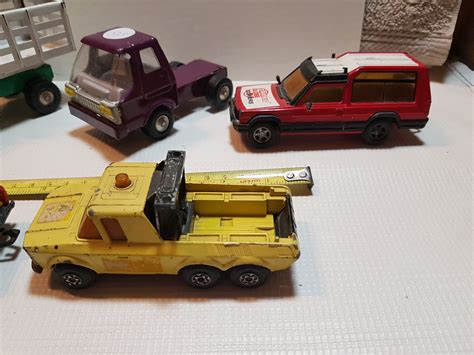 VINTAGE TRUCK, SUV, MATCHBOX AND TIN TRUCKS