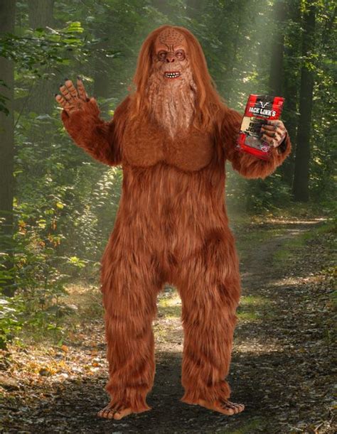 Jack Links Sasquatch Costume | Bigfoot costume, Halloween costumes for ...