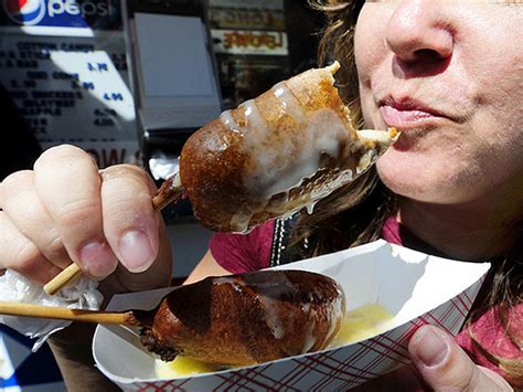 Fried butter stick - Yum - or yuck? 21 freakish foods - Pictures - CBS News