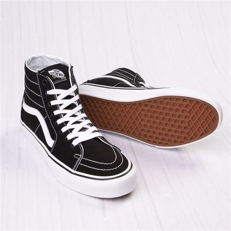 Vans Sk8-Hi Tapered Skate Shoe - Black | Journeys