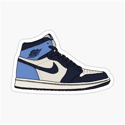 Jordan 1 Stickers | Redbubble