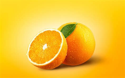 Download wallpapers oranges, 4k, fresh fruit, citruses, minimal, fruits ...