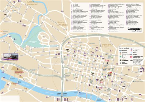 Large Glasgow Maps for Free Download and Print | High-Resolution and ...