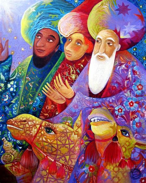 Three Wise Men by Oxana Zaika | Three kings art, Three wise men ...