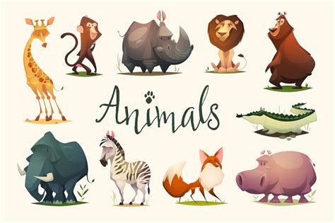 Animals illustrations | Graphics ~ Creative Market