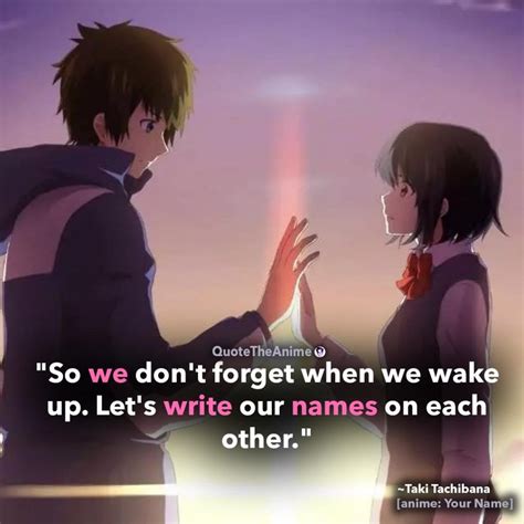 11+ Your Name Quotes - Kimi No wawa (Images) | QTA | Your name quotes ...