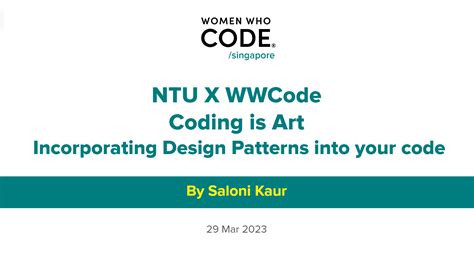 Coding is Art: Incorporating Design Patterns Into Your Code | Showwcase