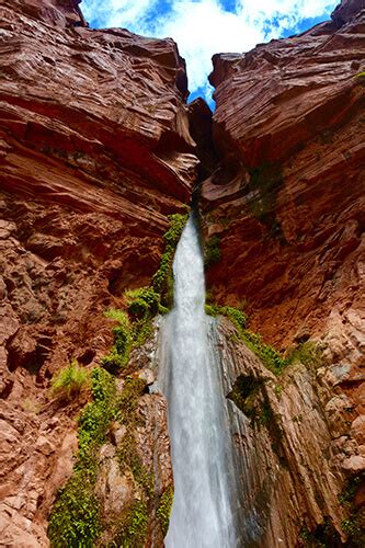 My favorite side hike? Deer Creek Falls - Grand Canyon Whitewater