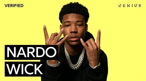 Florida's Nardo Wick breaks down the lyrics of "Who Want Smoke"