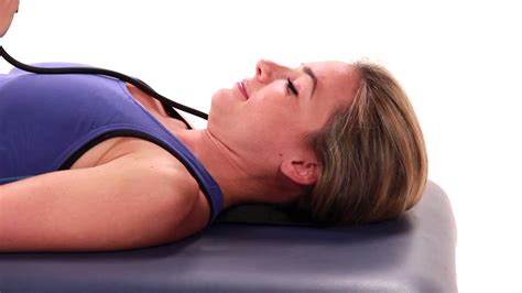 Supine Deep Neck Flexor Training Video: Michelle Lyons | MedBridge ...