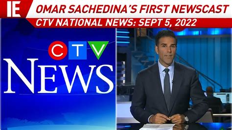 CTV National News - Omar Sachedina's First Newscast as Chief Anchor ...