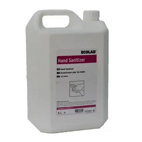 Ecolab Hand Sanitizer 5 Ltrs at Rs 700/piece | hand sanitizer in ...