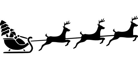 SVG > reindeer christmas santa - Free SVG Image & Icon. | SVG Silh