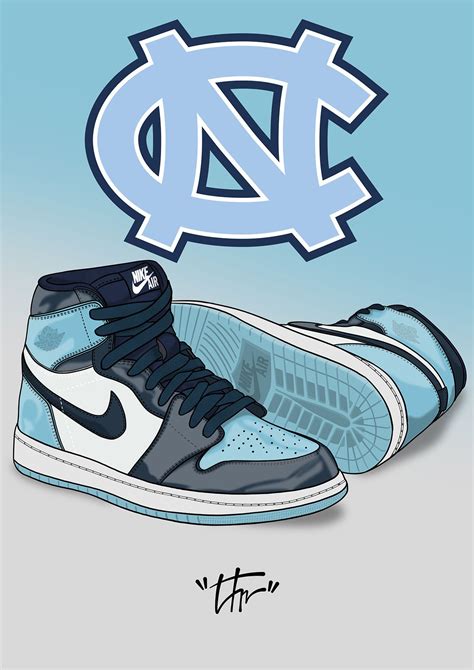 Jordan 1 Retro High UNC Patent on Behance Unc Jordan 1, Jordan 1 Blue ...