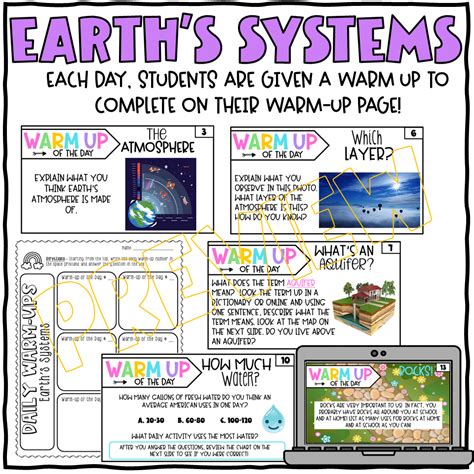 Earth's Systems and Interactions | Made By Teachers