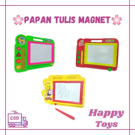 Jual Mainan Papan Tulis Magnet Magic Board Magnetic Board Murah Papan ...