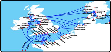 art wonder every day: Ferry Routes and Bournemouth