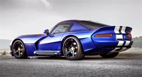 Here’s A Take On A Resurrected Dodge Viper With A Retro Vibe | Carscoops