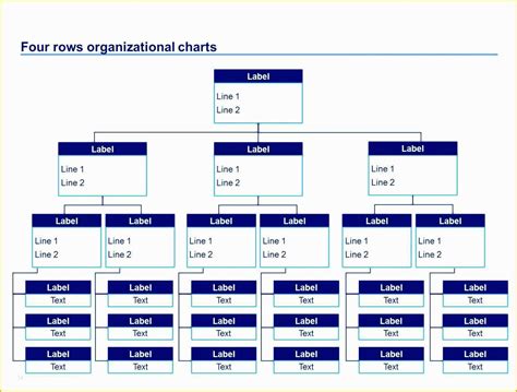 Free Editable organizational Chart Template Of 5 Pany Hierarchy Chart ...