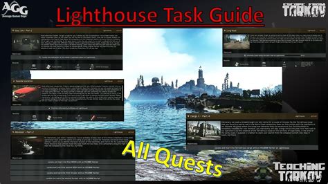 Lighthouse Task Guide - All Quests [Teaching Tarkov] - YouTube