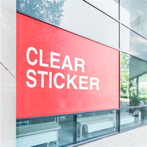 Clear Sticker Printing Malaysia - Aeprint