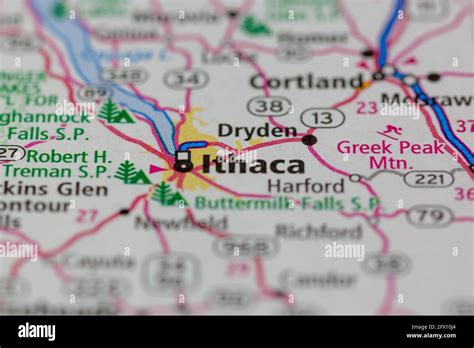 Ithaca Map