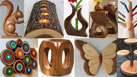 Handmade Wooden Decorative Pieces Ideas /Woodworking projects ideas ...