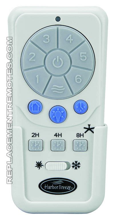 Harbor Breeze Ceiling Fan Remote Control Replacement - Buy Harbor ...