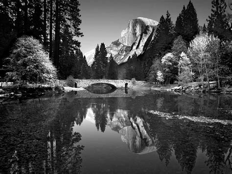 Yosemite Valley Bridge | Landscape photographers, Black and white ...