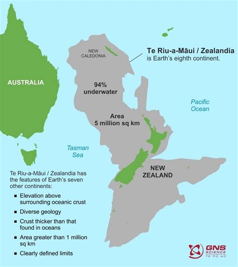 New maps reveal what the lost continent of Zealandia looks like