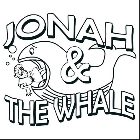 Free Printable Jonah And The Whale Coloring Pages at GetColorings.com ...