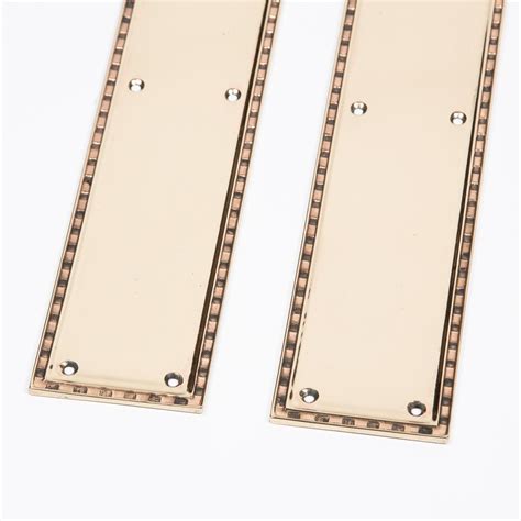 Set of 10 Brass Finger Plates | BADA