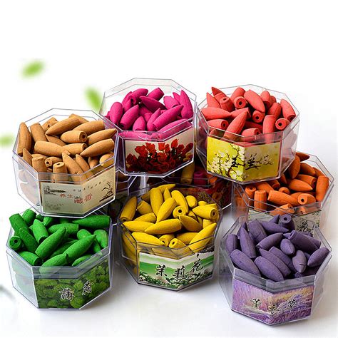 Natural Backflow Incense Burner Cones 70pcs - EXTENDED BURNING TIME ...