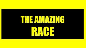 Amazing Race Template Editable by 21st Century Creative Teacher