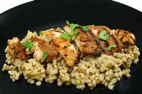 Lemon Chicken over Sorghum Pilaf Recipe | Nu Life Market