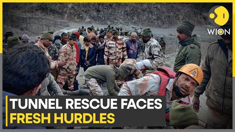 Uttrakhand tunnel rescue: Rescue operation put on hold again as ...