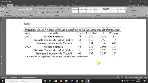 FORMATO APA TABLAS - YouTube