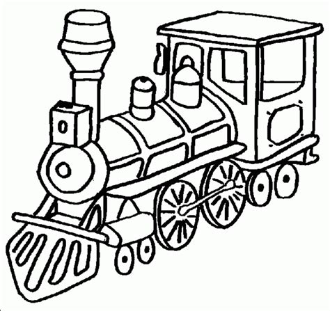 Free Printable Train Coloring Pages For Kids